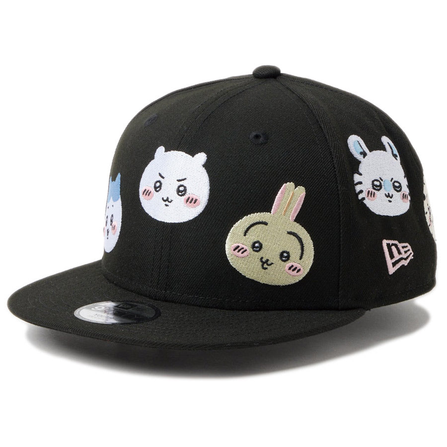 ちいかわ ニューエラ　ニット帽NEW ERA® 黒・グレー・ピンク、3色セット ニューエラ キャップ NEW ERA KIDS キッズ Youth 9FIFTY ちいかわ