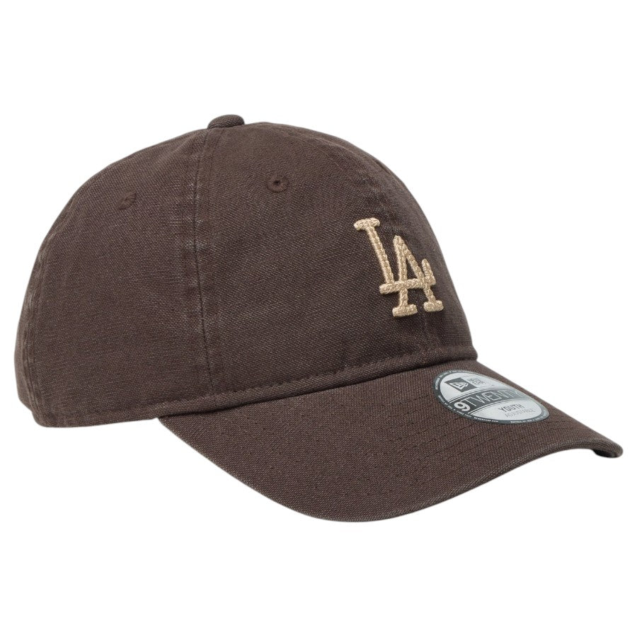 ブラウンキャップ laキャップ 茶色 New Era LA ロゴ キャップ ブラウン