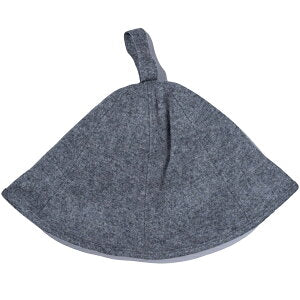サウナハット Sauna Hat フェルト ダークグレー