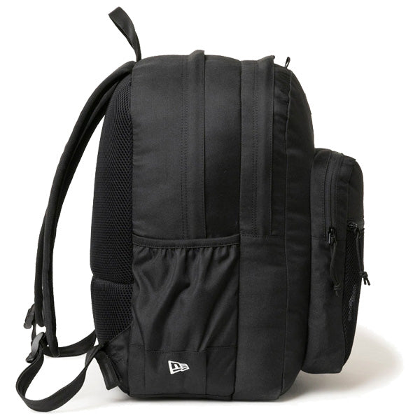 キャンパスパック 35L プリントロゴ ブラック × ホワイト