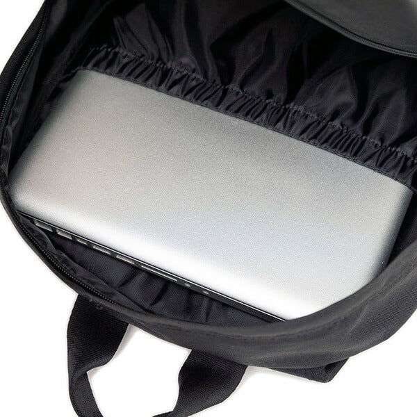 キャンパスパック 35L プリントロゴ ブラック × ホワイト