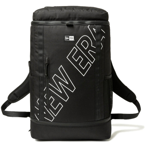 ボックスパック 32L プリントロゴ アウトライン ブラック