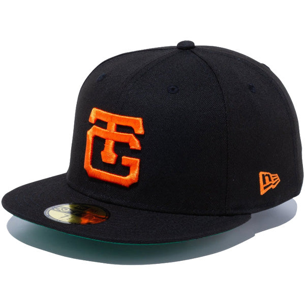 59FIFTY NPBクラシック 読売ジャイアンツ ブラック × ラストオレンジ