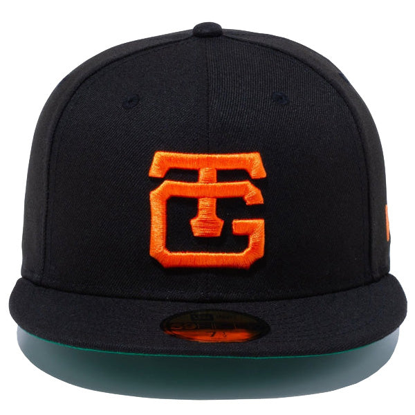 59FIFTY NPBクラシック 読売ジャイアンツ ブラック × ラストオレンジ