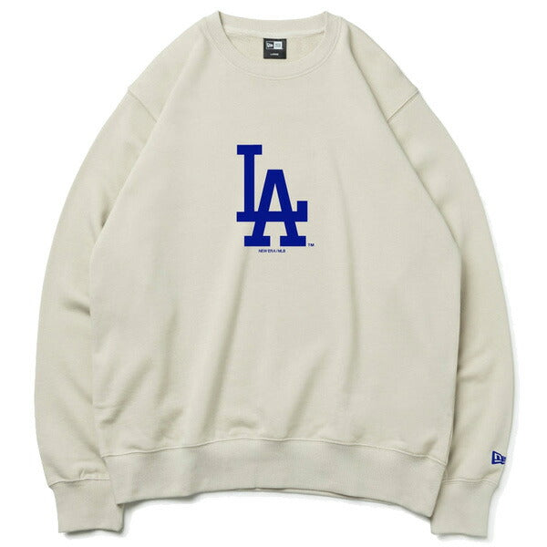 裏毛 スウェット クルーネック MLB Apparel ロサンゼルス・ドジャース ストーン