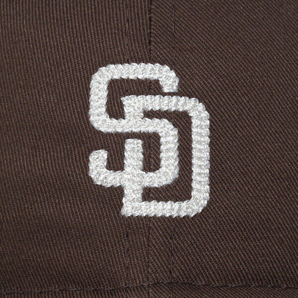 Youth 9TWENTY MLB Chain Stitch サンディエゴ・パドレス ウォルナット