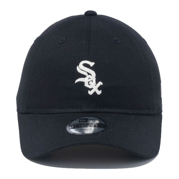 Youth 9TWENTY MLB Chain Stitch シカゴ・ホワイトソックス ブラック