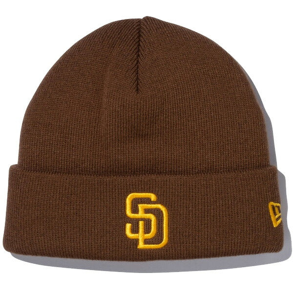 Kid's ベーシック カフニット MLB Team Logo サンディエゴ・パドレス ウォルナット