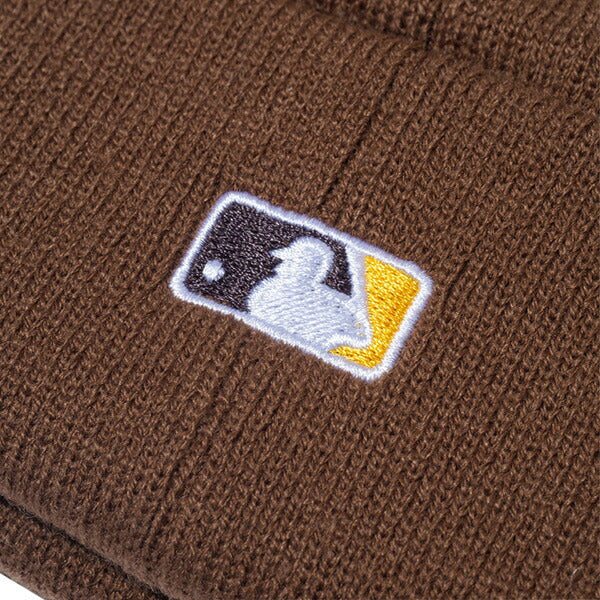 Kid's ベーシック カフニット MLB Team Logo サンディエゴ・パドレス ウォルナット
