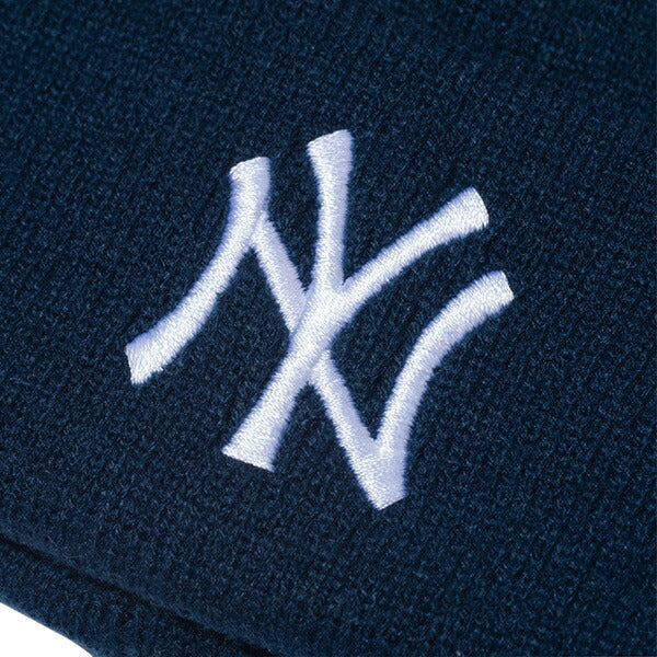 ベーシック カフニット MLB Team Logo ニューヨーク・ヤンキース ネイビー