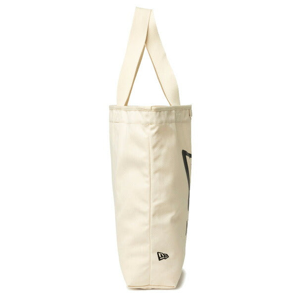 ライトトートバッグ 14L フラッグロゴ アイボリー × ブラック