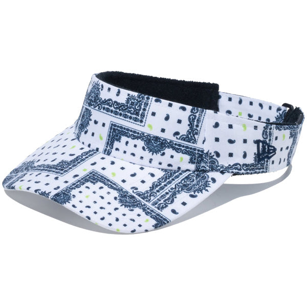 【ゴルフ】サンバイザー Bandana ホワイト