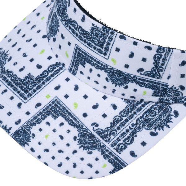 【ゴルフ】サンバイザー Bandana ホワイト