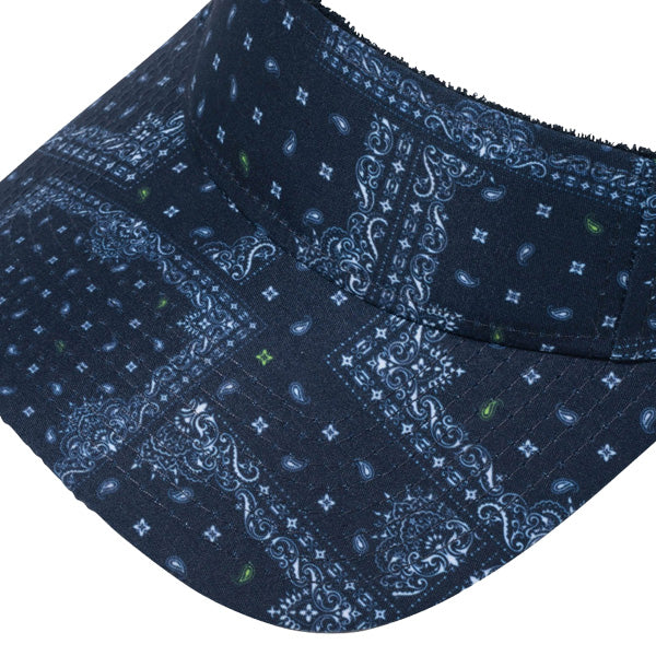 【ゴルフ】サンバイザー Bandana ネイビー