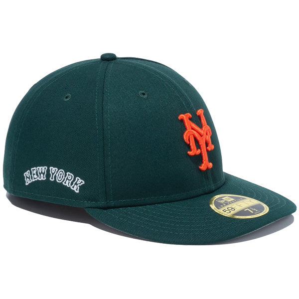 LP 59FIFTY Gray Under Visor ニューヨーク・メッツ ダークグリーン グレーアンダーバイザー