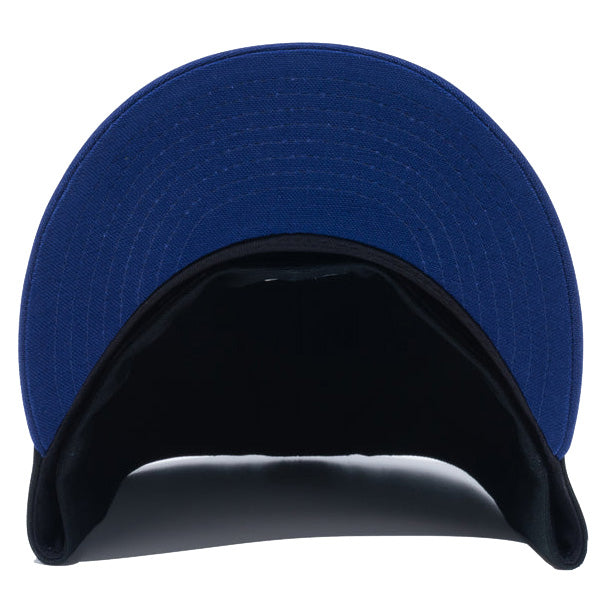 LP 59FIFTY Duck Canvas ロサンゼルス・ドジャース ブラック ダークロイヤルバイザー