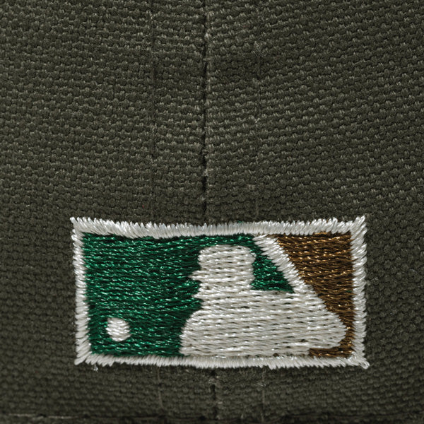LP 59FIFTY Duck Canvas カリフォルニア・エンゼルス クーパーズタウン モス ダークグリーンバイザー