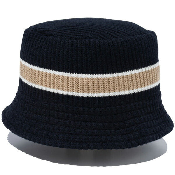 ニットバケット Knit Bucket ブラック/アイボリー/ベージュ