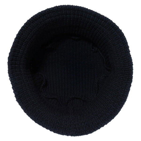 ニットバケット Knit Bucket ブラック × クリーム