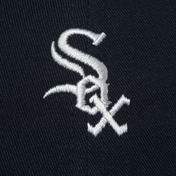 カジュアルクラシック MLB Casual Classic シカゴ・ホワイトソックス ミッドロゴ ブラック × クロームホワイト