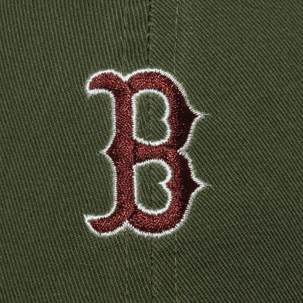 カジュアルクラシック MLB Casual Classic ボストン・レッドソックス ミッドロゴ オリーブ × マルチカラー