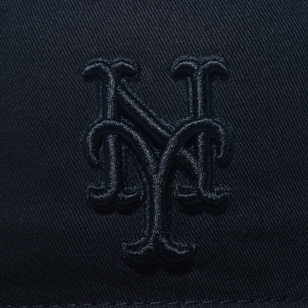 バケット01 MLB Tonal Logo ニューヨーク・メッツ ブラック