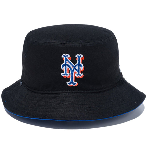 バケット01 リバーシブル MLB Reversible Hat ニューヨーク・メッツ ブラック/ライトロイヤル