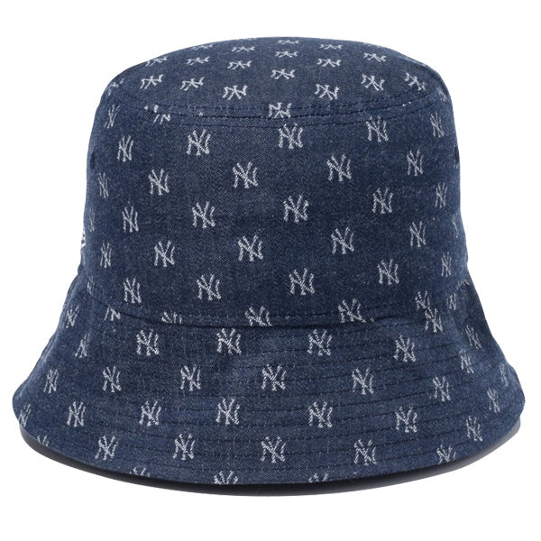 バケット01 セーラーブリム Sailor Brim MLB Jacquard ニューヨーク・ヤンキース ネイビー × クローム