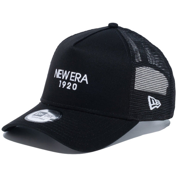 9FORTY A-Frame トラッカー NEW ERA 1920 ブラック × ホワイト