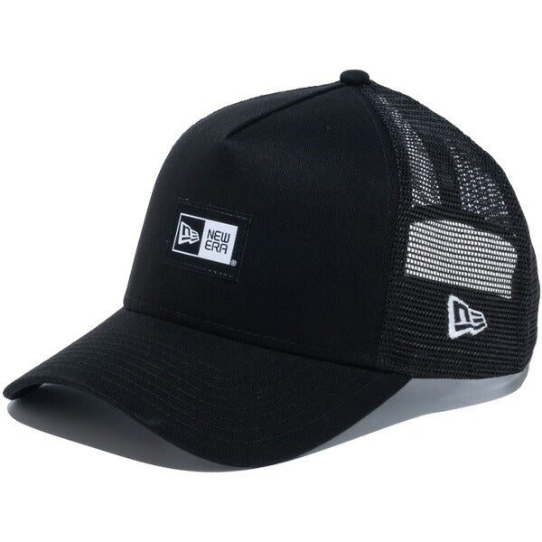 9FORTY A-Frame トラッカー Box Logo ボックスロゴ ウーブンパッチ ブラック