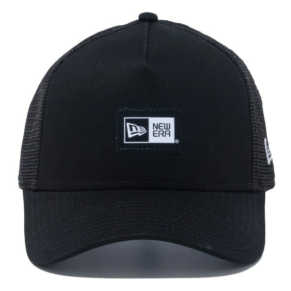 9FORTY A-Frame トラッカー Box Logo ボックスロゴ ウーブンパッチ ブラック
