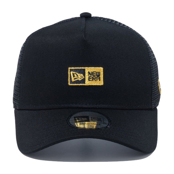 9FORTY A-Frame トラッカー Box Logo ボックスロゴ ブラック × ゴールド