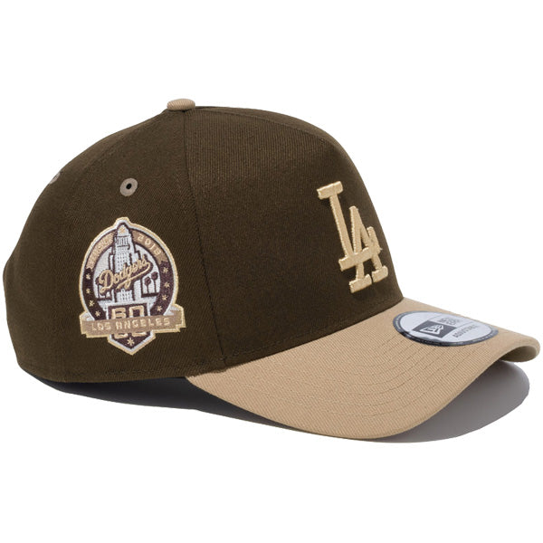 9FORTY A-Frame Iced Latte ロサンゼルス・ドジャース ウォルナット キャメルバイザー
