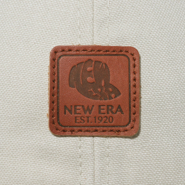 9TWENTY Leather Patch ダックキャンバス ストーン