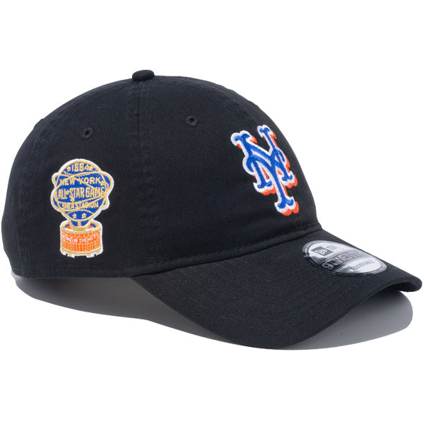 9TWENTY MLB Side Patch ニューヨーク・メッツ ブラック