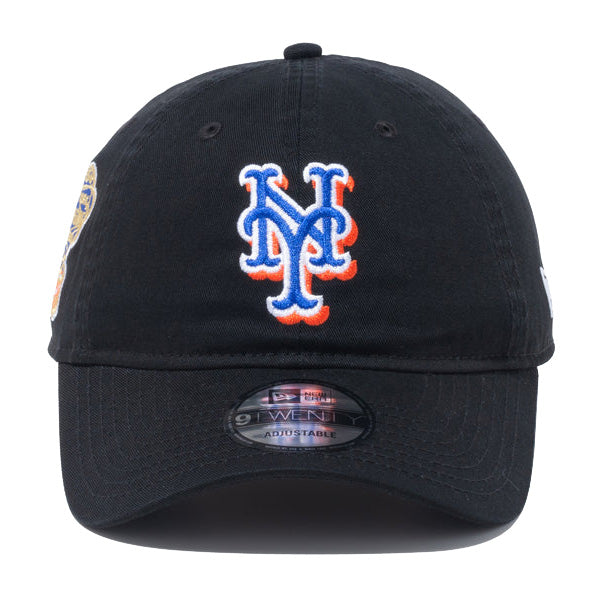 9TWENTY MLB Side Patch ニューヨーク・メッツ ブラック
