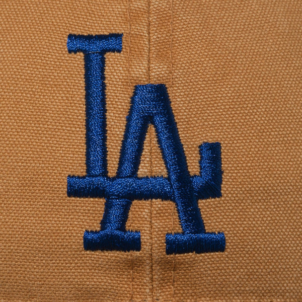 9TWENTY MLB Washed Duck ロサンゼルス・ドジャース ライトブロンズ ネイビーバイザー