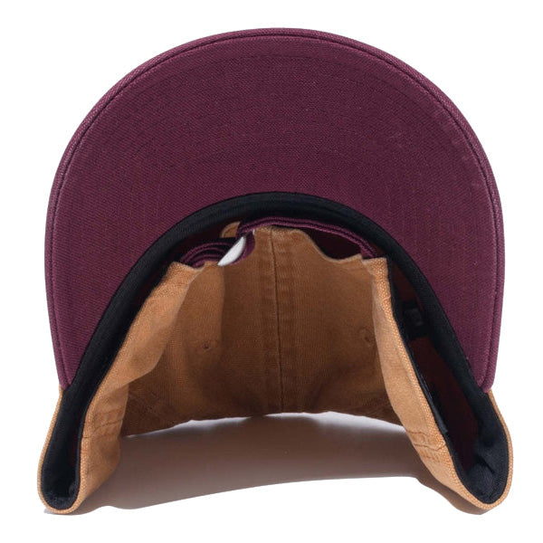 9TWENTY MLB Washed Duck ボストン・レッドソックス ライトブロンズ マルーンバイザー