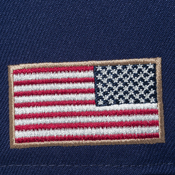 PC 59FIFTY Stars & Stripes ロサンゼルス・ドジャース ライトネイビー ネイビーバイザー