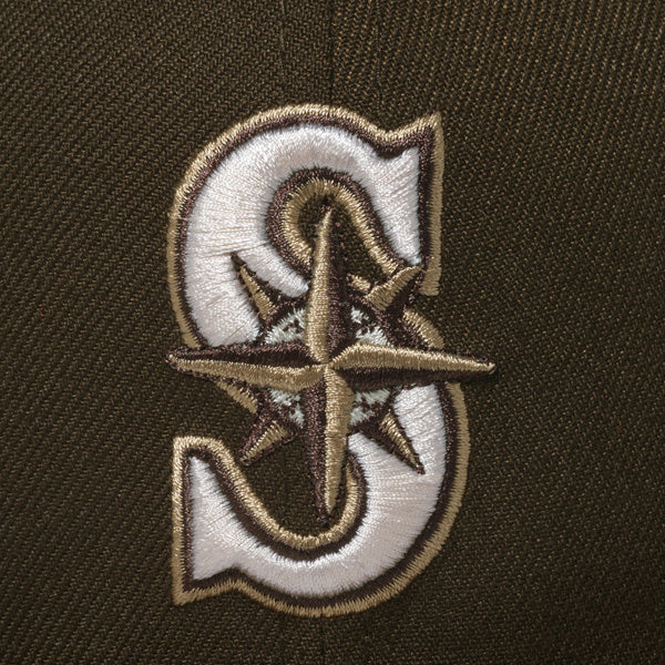 59FIFTY Iced Latte シアトル・マリナーズ ウォルナット トーステッドピーナッツバイザー