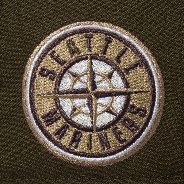 59FIFTY Iced Latte シアトル・マリナーズ ウォルナット トーステッドピーナッツバイザー