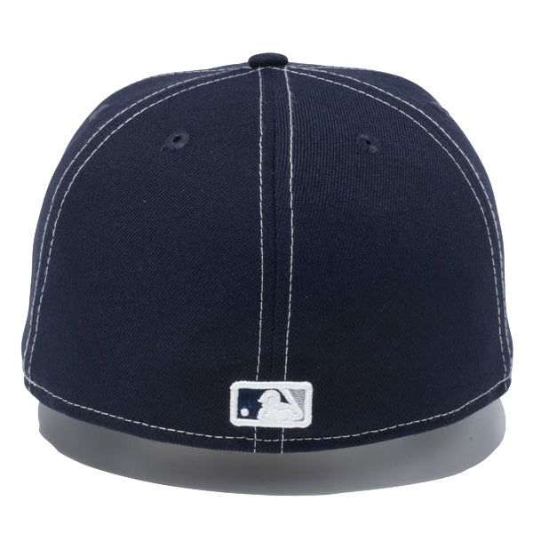 59FIFTY White Stitches ニューヨーク・ヤンキース ネイビー