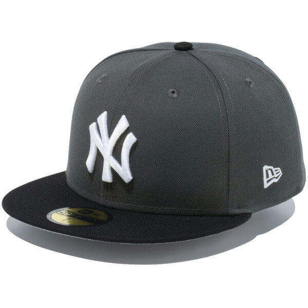 59FIFTY Shadow ニューヨーク・ヤンキース ダークグラファイト ブラックバイザー