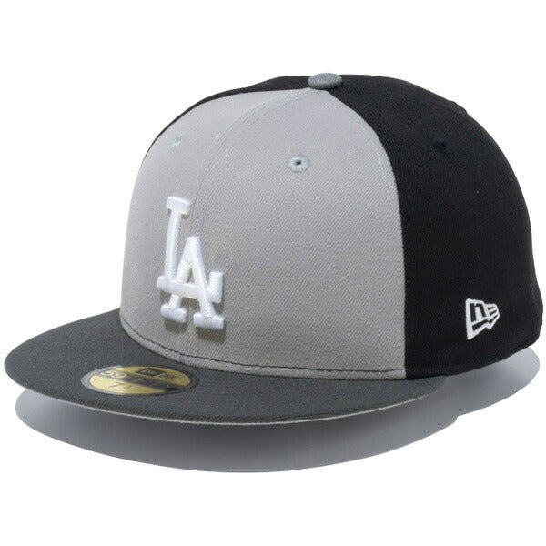 59FIFTY Shadow ロサンゼルス・ドジャース グレー/ブラック ダークグラファイトバイザー