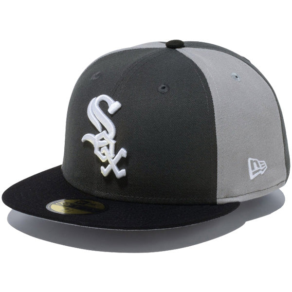 59FIFTY Shadow シカゴ・ホワイトソックス ダークグラファイト/グレー ブラックバイザー