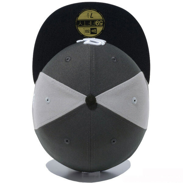 59FIFTY Shadow シカゴ・ホワイトソックス ダークグラファイト/グレー ブラックバイザー