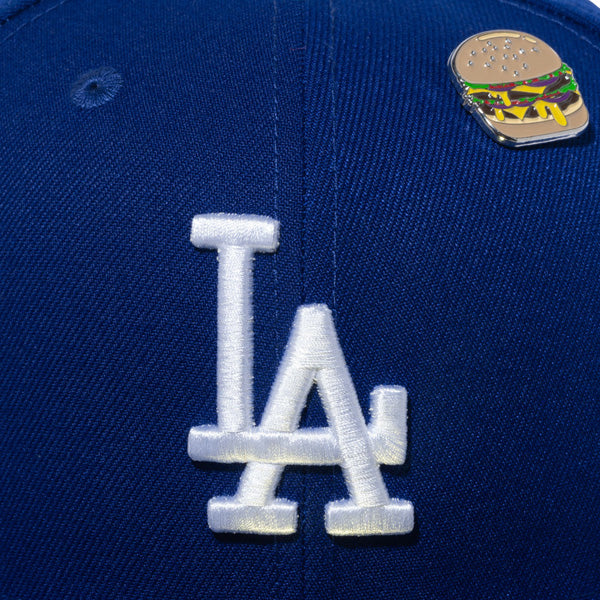 59FIFTY Local Dishes ロサンゼルス・ドジャース ハンバーガー ダークロイヤル