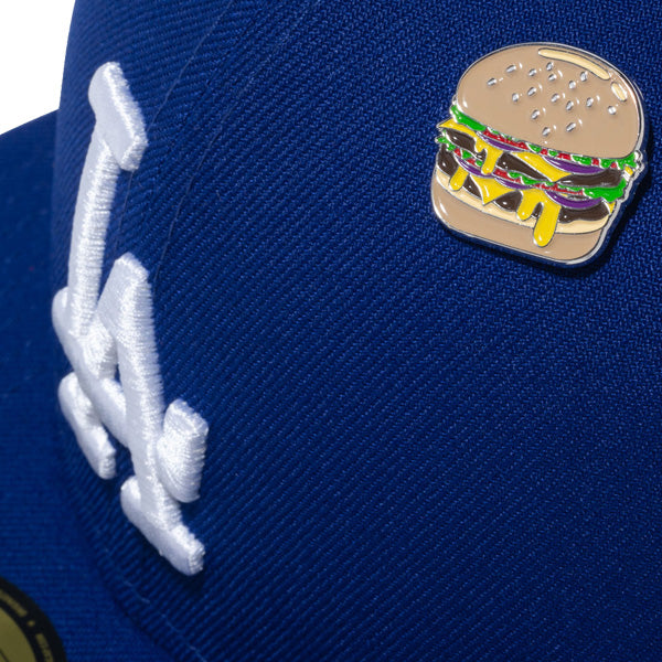 59FIFTY Local Dishes ロサンゼルス・ドジャース ハンバーガー ダークロイヤル