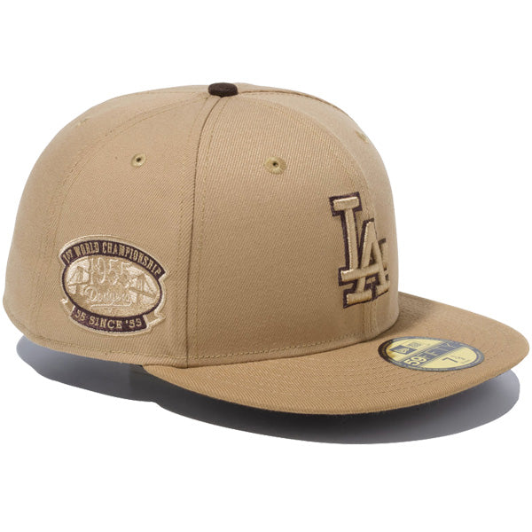 ニューエラ キャップ NEW ERA 59FIFTY Iced Latte ラテ ロサンゼルス