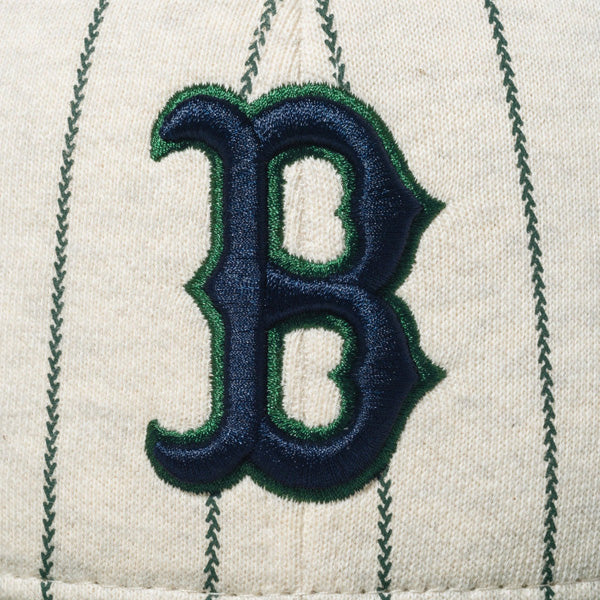 59FIFTY MLB Oatmeal Heather ボストン・レッドソックス オートミール ダークグリーンバイザー